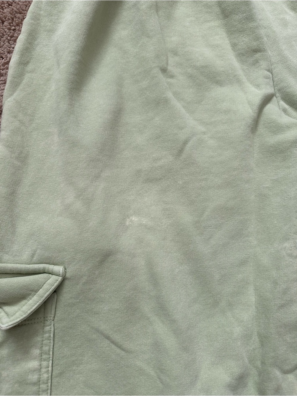 wild fable Sage Green Wide Leg Cargo Sweatpants - Picture 4 of 6